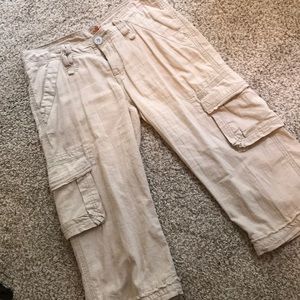 Cotton capris